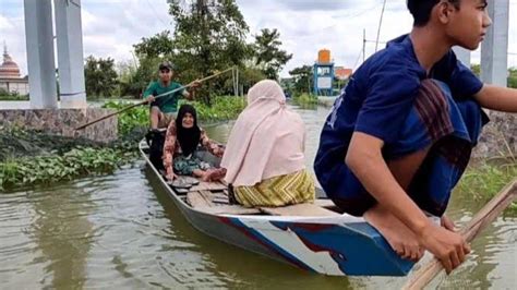 UPDATE Banjir Luapan Bengawan Njero Di Lamongan Semakin Meluas Dan