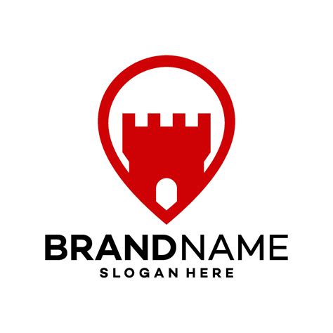 point logo design template illustration  vector art  vecteezy