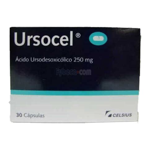 Ursocel 250 Mg Blíster Unidad Fybeca