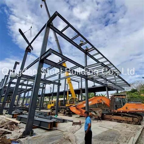 H Beam Steel Structure Workshop Prefabricated Light Steel Structure