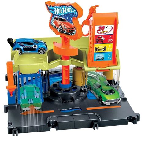Pista Hot Wheels City Lava Rápido Mattel Brinquedo Interativo