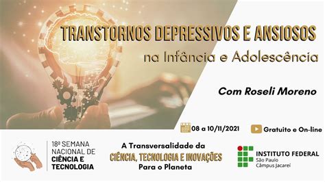 SNCT 2021 I Transtornos depressivos e ansiosos na infância e