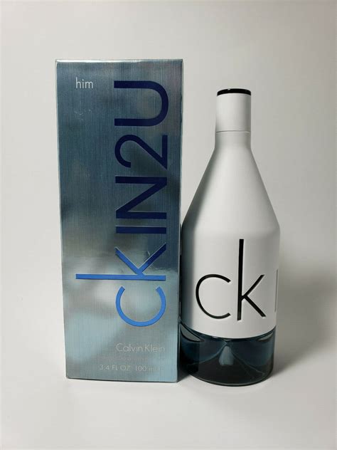 New Calvin Klein Ck In U Him Edt Ml Oz Discontinued