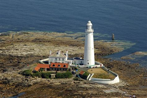 St Marys Lighthouse in Whitley Bay, GB, United Kingdom - lighthouse ...