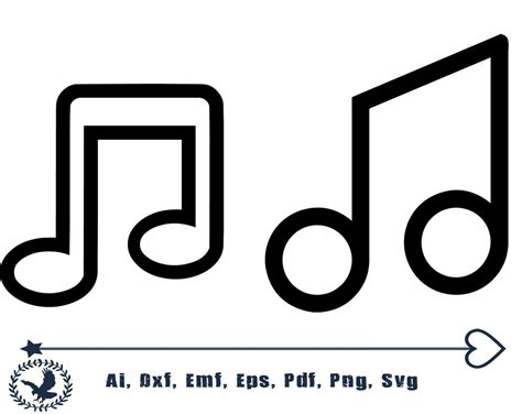 Music SVG Files Musical Notes SVG SVG Music Notes Svg Treble Clef