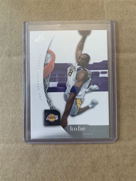 Kobe Bryant 2005 06 Upper Deck SP Authentic 38 Lakers EBay