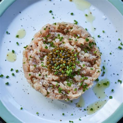 Recette Tartare De Veau Cuisine Madame Figaro