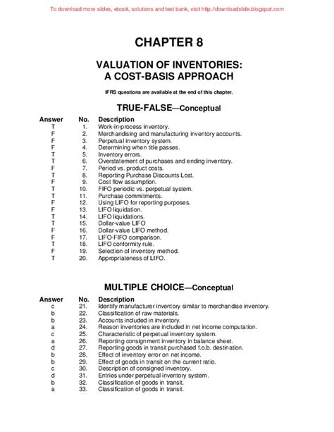 Chapter 7 Test Bank PDFCOFFEE