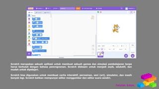 Algoritma Dan Pemrograman Aplikasi Scratch Ppt