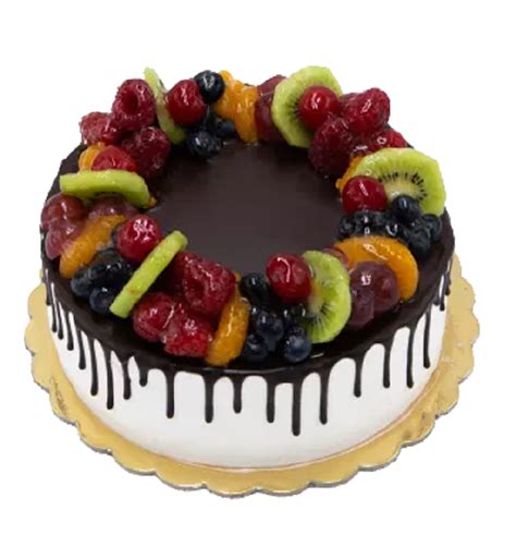 Tort Drip Cake Z Owocami