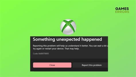 Xbox App Error Code 0x80070005 Solved