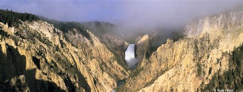 LOWER FALLS - Yellowstone Waterfalls