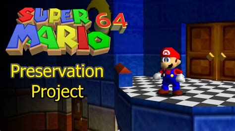 The Preservation Project Super Mario 64 Beta Romhack Youtube