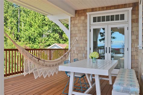 Craftsman Beach House Gibsons BC Beach Style Deck Vancouver By