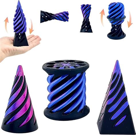 Amazon Packs Impossible Cone Spiral Cone Fidget Toy D Printed