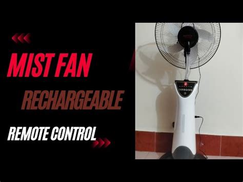 Charger Fan Price In Bangladesh 2023 Rechargeable Fan And Mist Fan