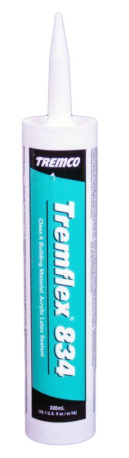 Tremflex 834 Siliconized Acrylic Latex Sealant Tremco Commercial