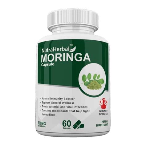 NutraHerbal Moringa Capsule Nature S Superfood In A Capsule At Rs 799