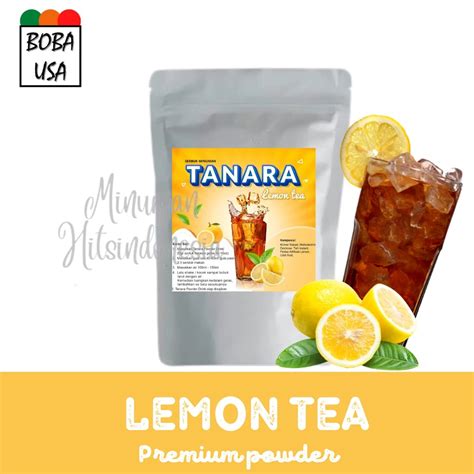 Jual Bubuk Lemon Tea 1kg Premium Powder Minuman Kekinian Rasa Teh Lemon