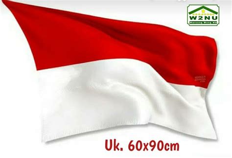 Jual BENDERA MERAH PUTIH 60X90CM Di Lapak Waroeng Wong NU Bukalapak