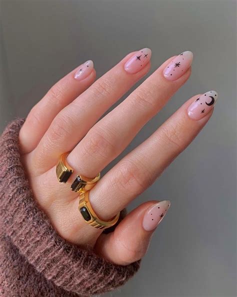 Moon And Star Nail Designs Pretty Looks To Inspired Your Next