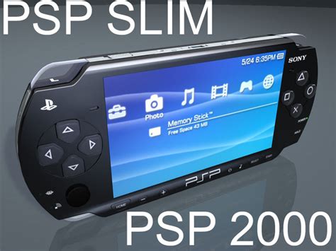 psp playstation portable slim max