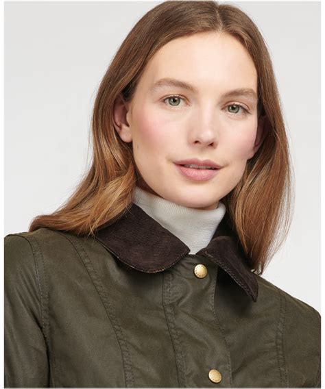 Women S Barbour Belsay Waxed Jacket