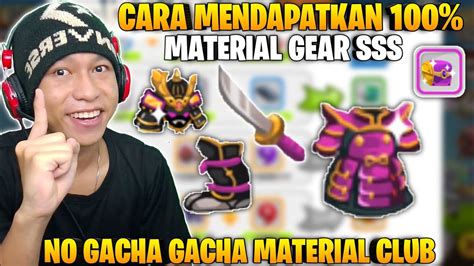 CARA MENDAPATKAN 100 MATERIAL GEAR SSS NO GACHA DI NINJA HEROES NEW