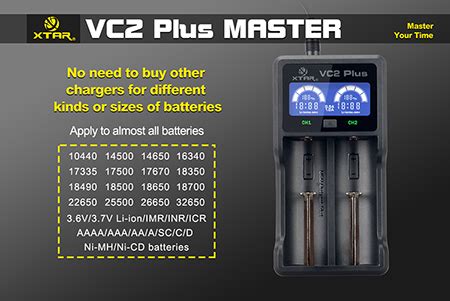 Xtar Vc Plus Master Charger