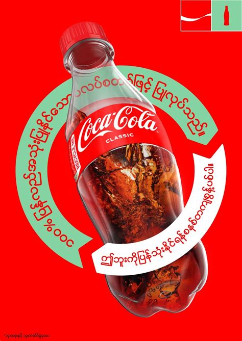 Coca Cola Myanmar Debuts Bottles Made From 100 Recycled Plastic Mini