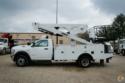 New 2019 Versalift Vst 50 Tn Bucket Truck On Ram 5500 Chassis Crane For