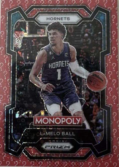 LaMelo Ball 2023 Prizm Monopoly 13 Question Mark 25 Price Guide