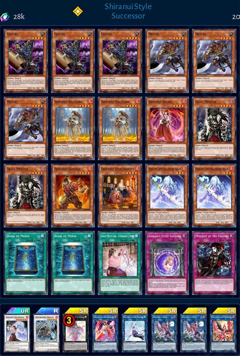 Shiranui Deck From Bluewhite Duel Links Meta