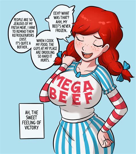 Mega Beef Smug Wendys Know Your Meme