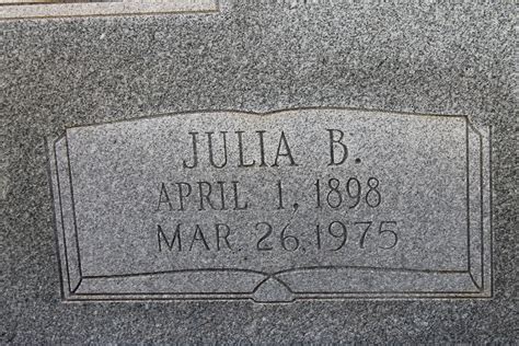 Julia Ann Blanton Moore 1898 1975 Homenaje De Find A Grave