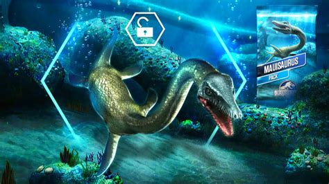 Unlock Mauisaurus X Level Max Full Battle Jurassic World The Game