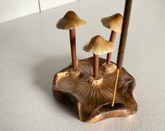 Mushroom Lady Incense Holder Etsy