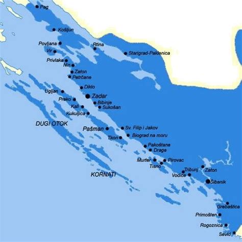 DALMACIJA - REGIJA ZADAR