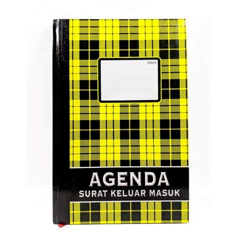 Jual Buku Agenda Keluar Masuk Folio Hardcover KIKY 100 LembaR Shopee