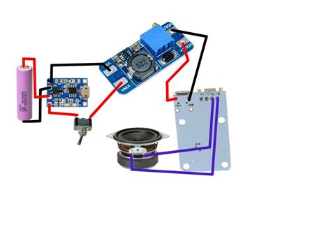 Circuit Diagram Of Bluetooth Speaker