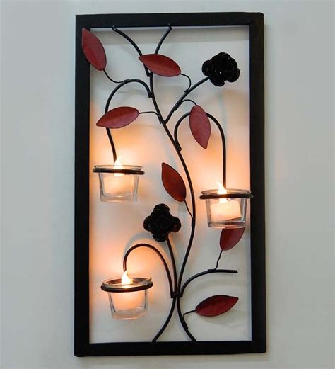 15 Chic Wrought Iron Wall Candle Holders You Will Admire