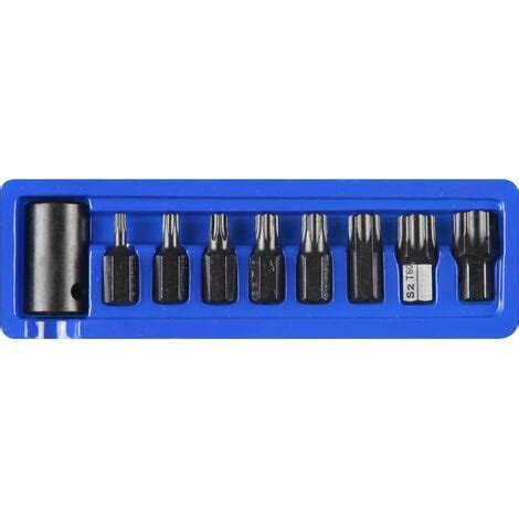 Bluespot Pc Impact Torx Bit Socket Set T T S Steel Drive