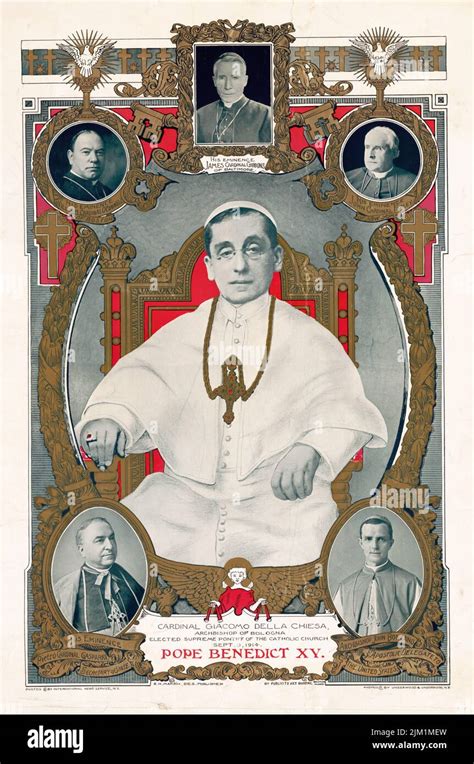 Poster Di Papa Benedetto Xv Immagini E Fotografie Stock Ad Alta