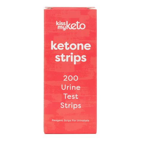 Kiss My Keto Strips — 200 Ketosis Test Strips For Low Carb Diets