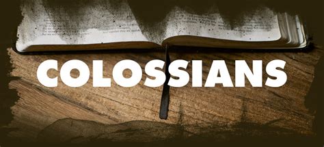 Colossians Bible Study - Teleios, Inc.