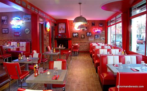 Le Fiftys American Diner Au Havre Restaurant Burger Normandieresto Restaurant Americain