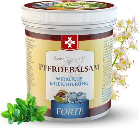 Amazon.de: SwissMedicus Pferdebalsam Massage-gel mit 25 Kräuterextrakte ...