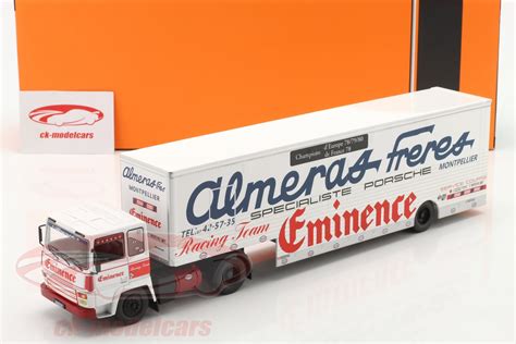 Ixo Berliet Tr Transporteur De Course Almeras Eminence Porsche