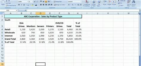 Ms Excel Worksheet For Practice Pdf