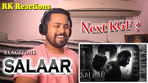 SALAAR Teaser REACTION Prabhas Prashanth N Prithviraj Shruthi H